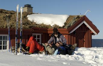 In Skirvedalen you have access to miles of prepared cross-country skiing trails.