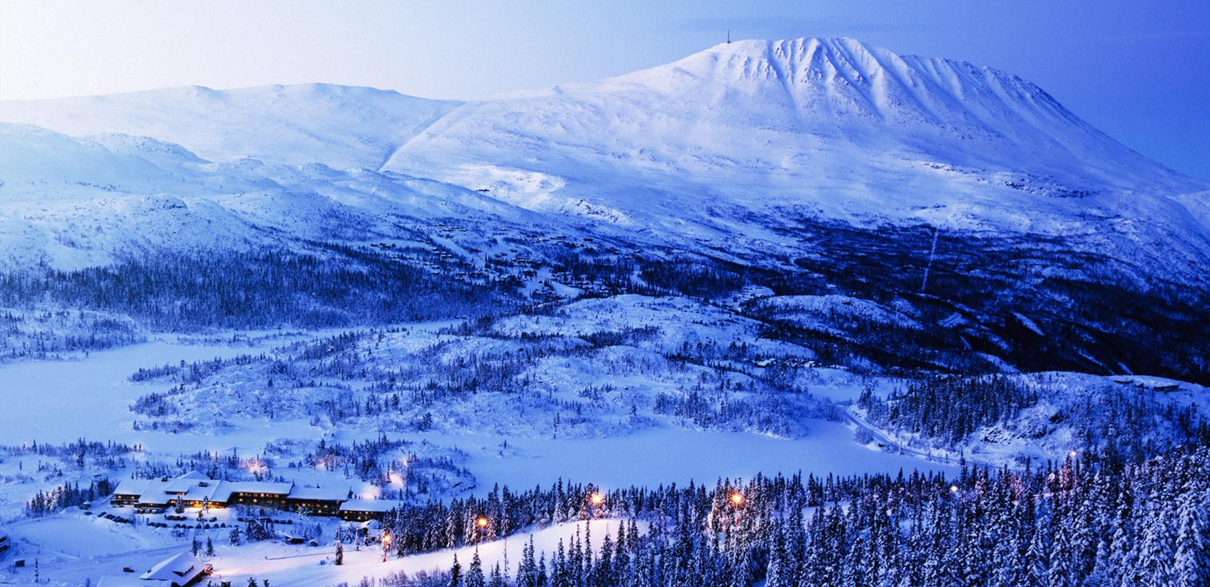 Vinter på Gaustablikk