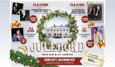 Julebord på Rjukan Admini Hotel